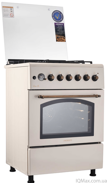 Плита газова з електричною духовкою Ardesto FSCF-C607CR 83461 фото