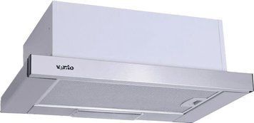 Кухонная вытяжка встроенная телескопическая Ventolux GARDA 60 INOX (700) SLIM 80491 фото