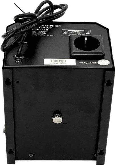Стабілізатор Luxeon LDW-500 чорний 83599 фото