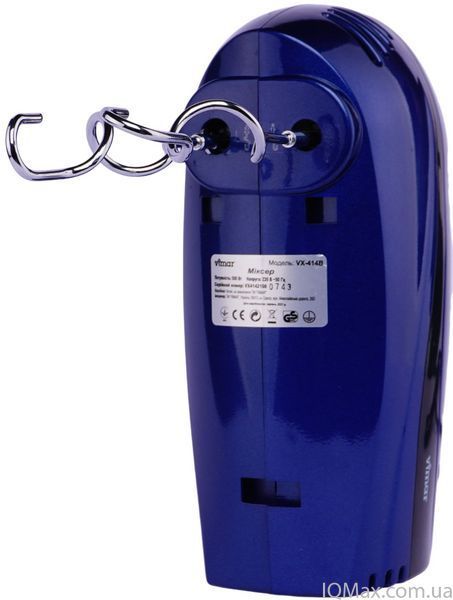Миксер ручной с турборежимом Vimar VX-414B 84455 фото