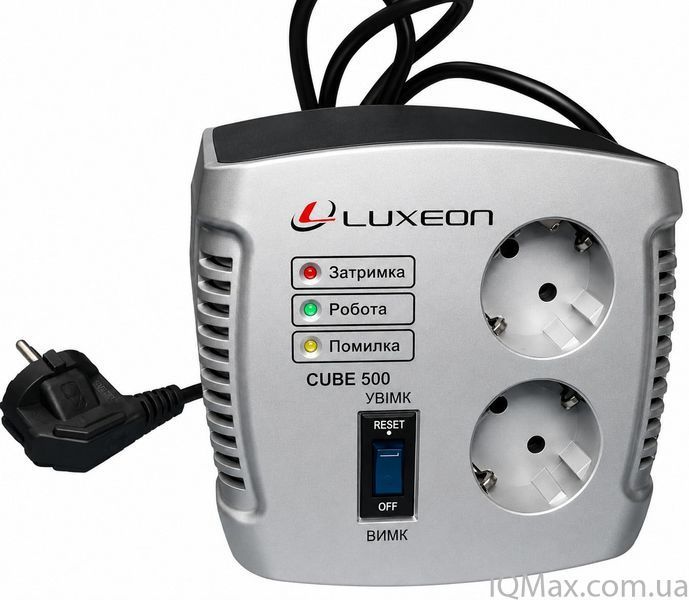 Релейный стабилизатор напряжения Luxeon CUBE-500 83803 фото