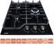 Варочная поверхность газовая Ventolux HG430 L7 CEST (BK) 85672 фото 2