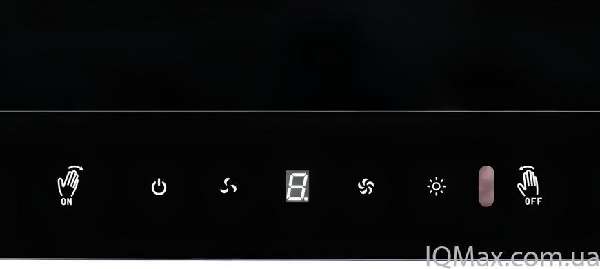 Телескопическая вытяжка Ventolux GARDA 60 BK/BG (1100) TC MS LED 86160 фото