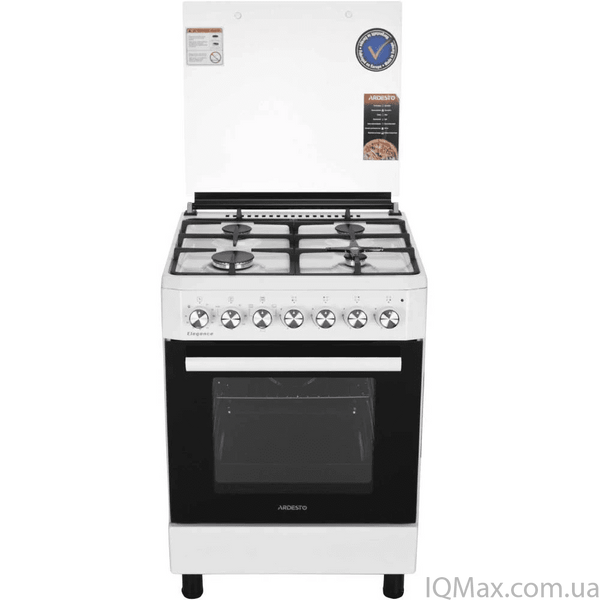 Газова плита з електричною духовкою Ardesto FSCF-C604W 83806 фото