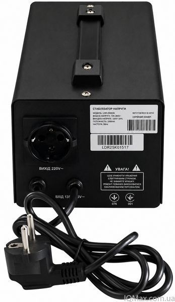 Релейный стабилизатор напряжения Luxeon ECO-300 BLACK 84210 фото