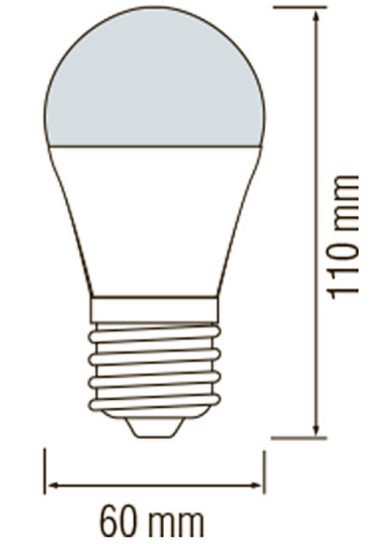 Лампа светодиодная низковольтная Horoz Electric METRO-1 12V Е27 84045 фото