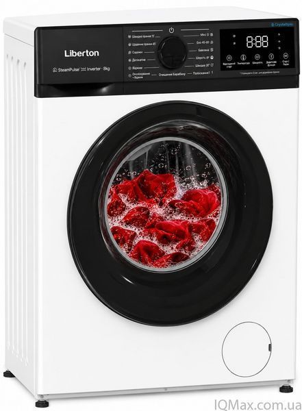 Інверторна пральна машина на 8 кг Liberton LWM-4903 86163 фото