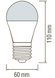 Лампа светодиодная низковольтная Horoz Electric METRO-1 12V Е27 84045 фото 3