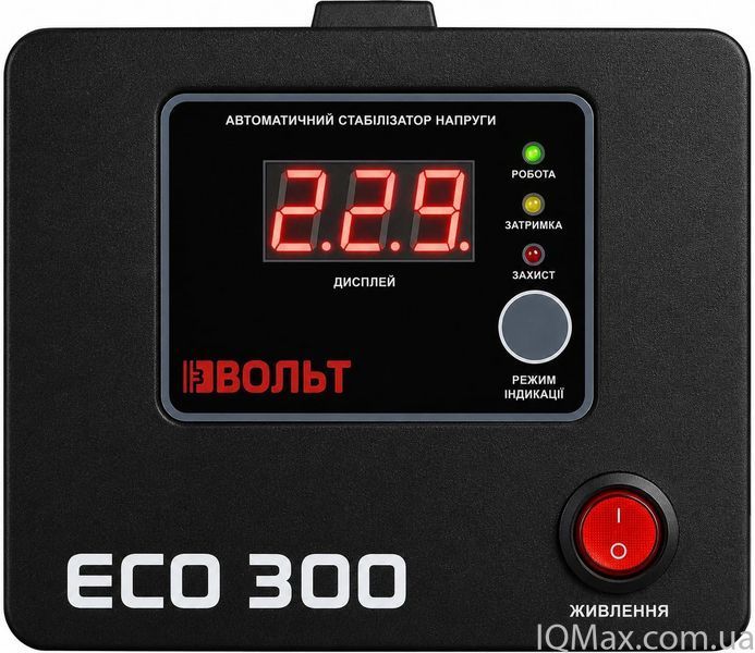 Релейный стабилизатор напряжения Luxeon ECO-300 BLACK 84210 фото