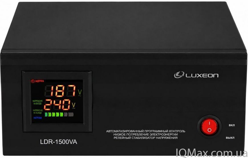 Релейный стабилизатор напряжения Luxeon LDR-1500 47573 фото