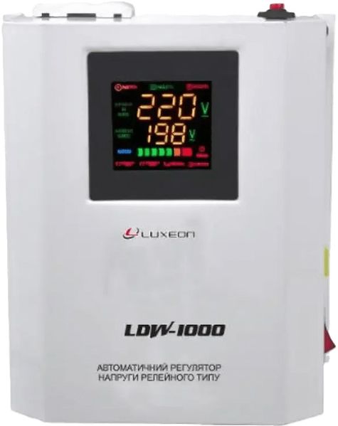 Стабілізатор Luxeon LDW-1000 білий 84211 фото