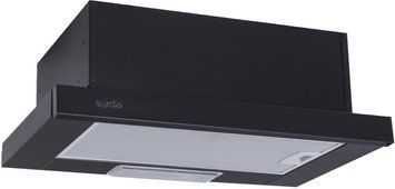 Кухонная вытяжка встроенная телескопическая Ventolux GARDA 50 BK (450) 52951 фото
