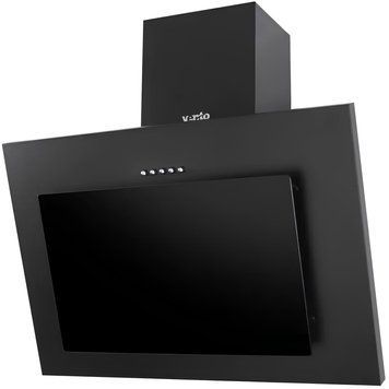 Кухонна витяжка похила пристінна Ventolux TIVOLI 60 BK (950) PB 84919 фото