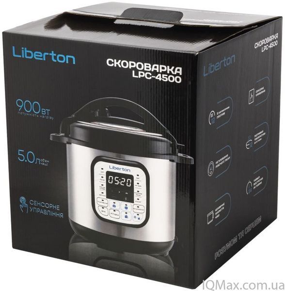 Мультиварка-скороварка Liberton LPC-4500 84830 фото