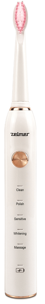 Электрическая зубная щетка Zelmer ZTB1010W 84345 фото