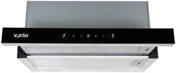 Кухонна витяжка вбудована телескопічна Ventolux GARDA 60 BG (1100) TC MS LED 85529 фото