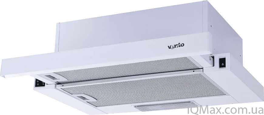 Витяжка кухонна вбудована телескопічна Ventolux GARDA 50 WH (700) SLIM 82531 фото