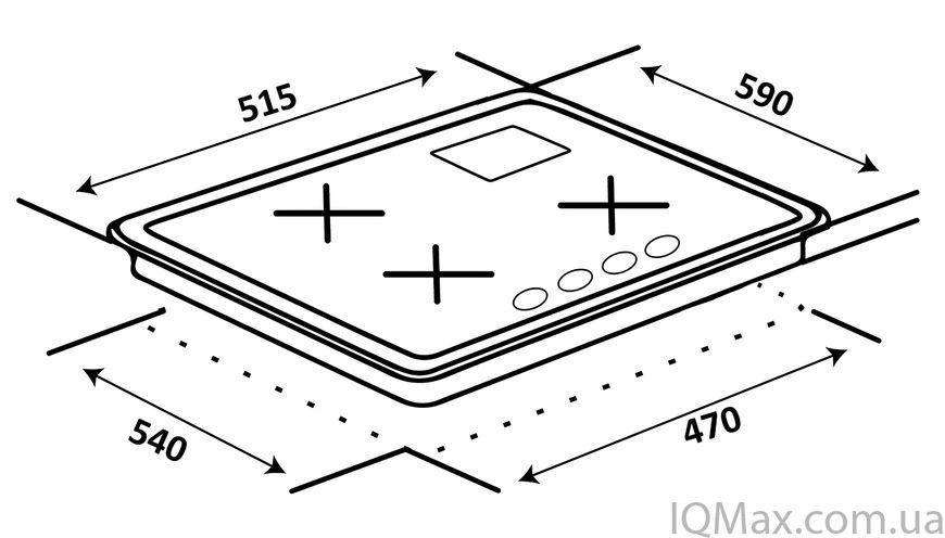 Варочная поверхность комбинированная Ventolux HG631-A3MC CEST (AN) 84995 фото