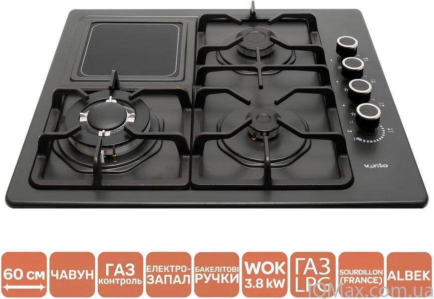 Варочная поверхность комбинированная Ventolux HG631-A3MC CEST (AN) 84995 фото