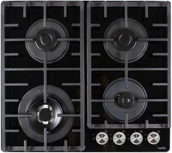 Варочная поверхность газовая Ventolux HSF640-H2G CEST (BK) 85680 фото