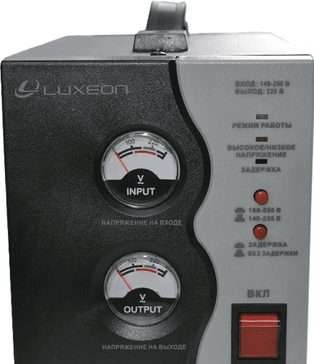 Стабилизатор Luxeon SVR-3000 черный 83874 фото