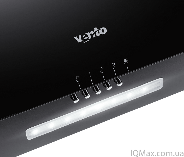 Кухонна витяжка похила пристінна Ventolux TORINO 60 BK (750) PB 80246 фото
