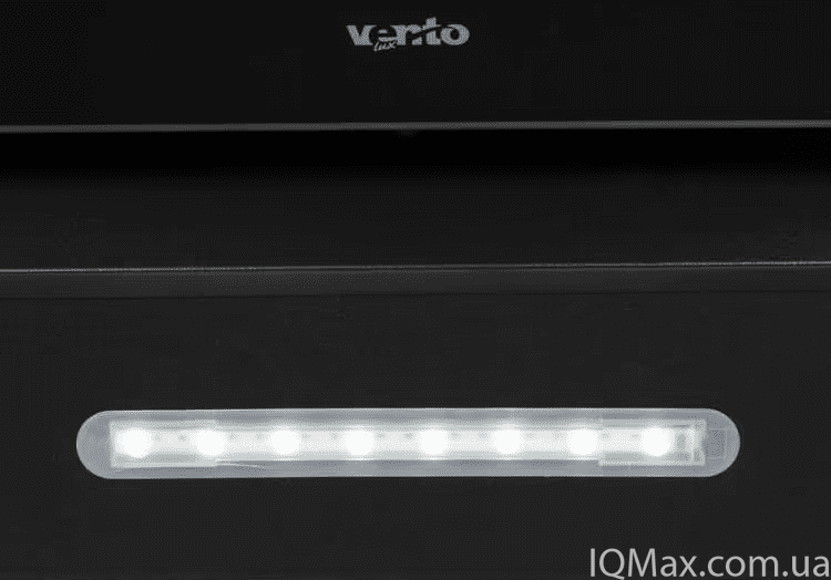 Кухонна витяжка похила пристінна Ventolux TORINO 60 BK (750) PB 80246 фото