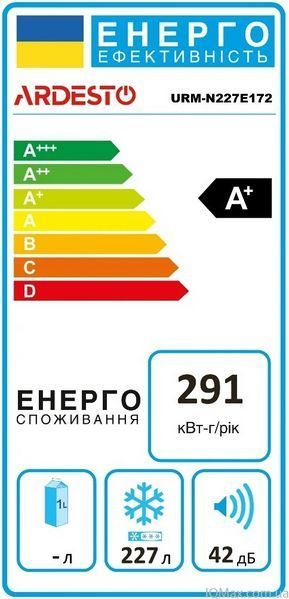 Морозильная камера вертикальная Ardesto URM-N227E172 83934 фото
