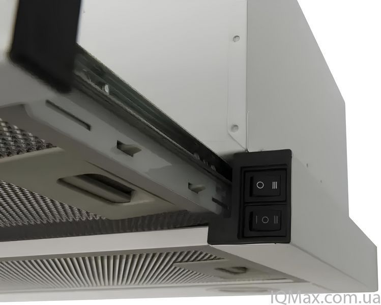 Кухонна витяжка вбудована телескопічна Ventolux GARDA 60 WG (900) LED 84262 фото