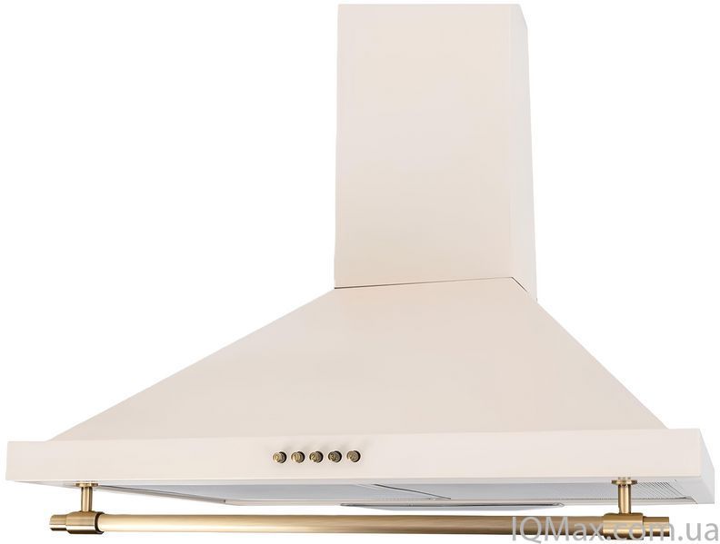 Кухонна витяжка пристінна камінна Ventolux LAZIO 60 IVORY/BZ (750) 77553 фото