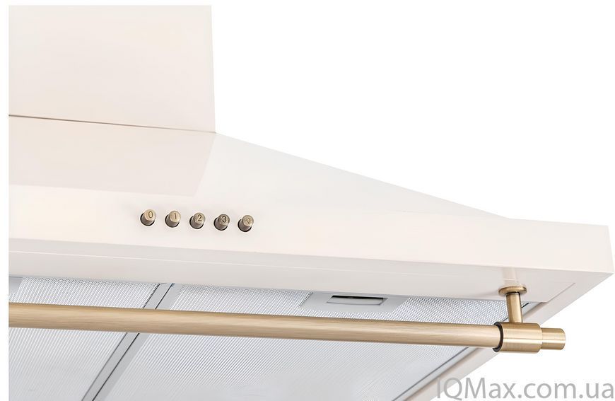Кухонна витяжка пристінна камінна Ventolux LAZIO 60 IVORY/BZ (750) 77553 фото