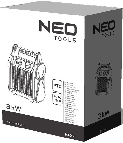 Теплова гармата Neo Tools 90-061 83044 фото