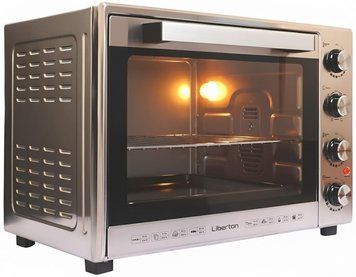 Духовка настільна з конвекцією Liberton LEO-602 INOX 85169 фото