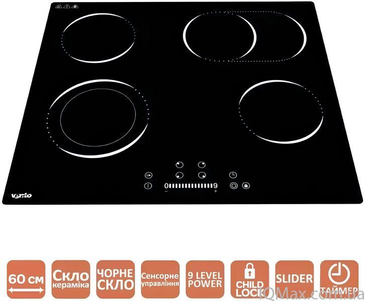 Варочная поверхность электрическая Ventolux HV 66 TC SL 86073 фото