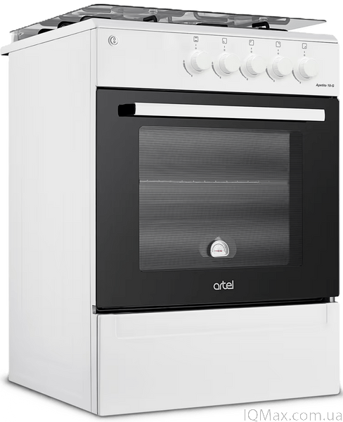 Газовая плита с газовой духовкой Artel APETITO 10-G White 84463 фото