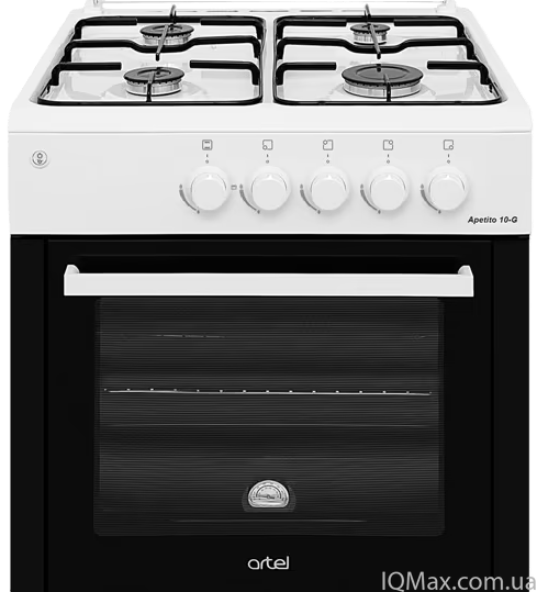 Газовая плита с газовой духовкой Artel APETITO 10-G White 84463 фото