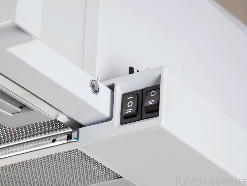 Кухонная вытяжка телескопическая встроенная Ventolux GARDA 50 WH (750) SMD LED 81659 фото