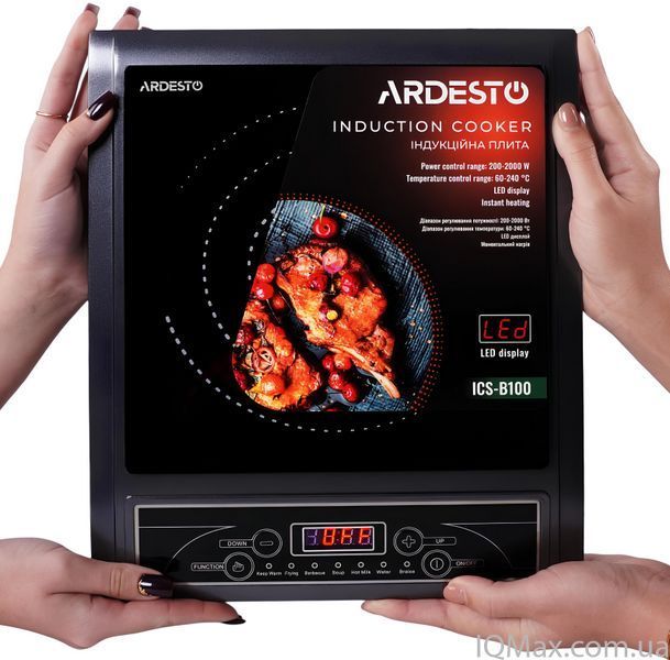Настільна плита індукційна Ardesto ICS-B100 83136 фото