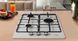 Варочная поверхность газовая Ventolux HG430-B3 S (WH) 84832 фото 3