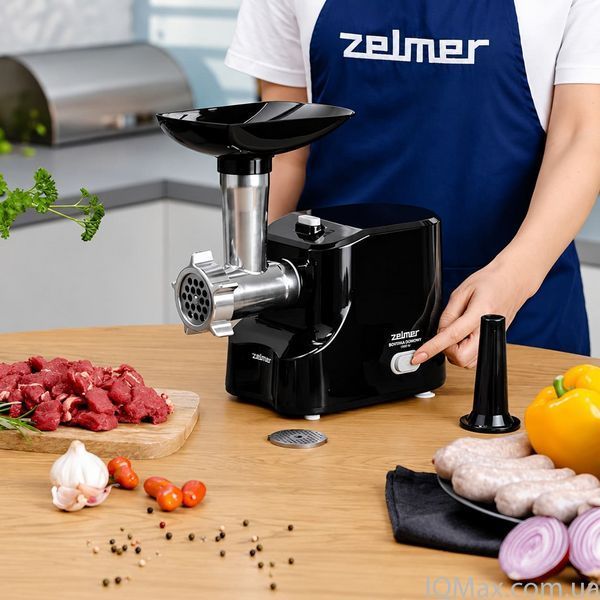 Электрическая мясорубка с соковыжималкой и шинковкой Zelmer ZMM1530B 83819 фото