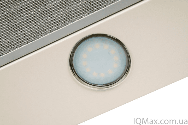 Кухонная вытяжка встроенная телескопическая Ventolux GARDA 60 CREMA (1100) SMD LED 82427 фото