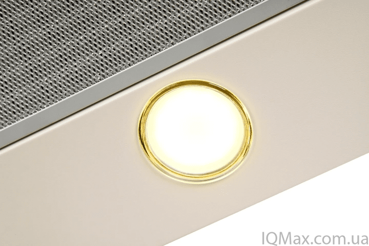 Кухонная вытяжка встроенная телескопическая Ventolux GARDA 60 CREMA (1100) SMD LED 82427 фото