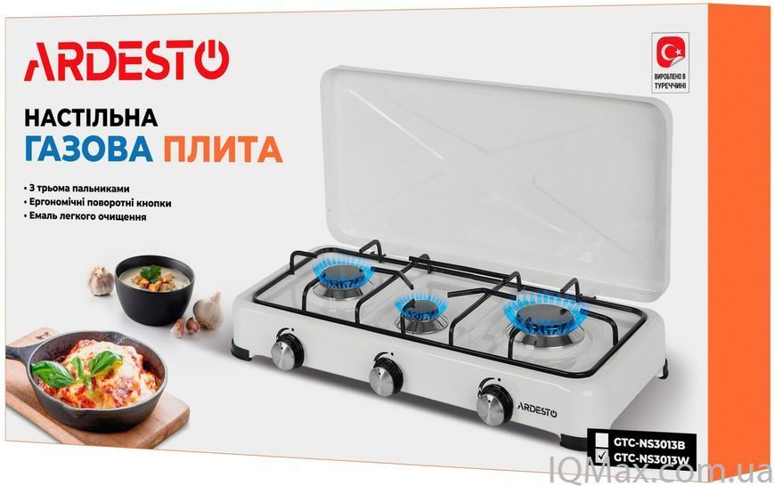 Настільна плита газова Ardesto GTC-NS3013W 83373 фото