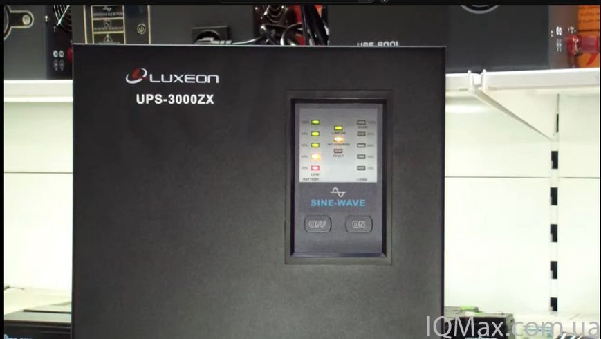 Бесперебойник Luxeon UPS-3000ZX 86084 фото