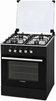 Плита газова з газовою духовкою Canrey CGK 6040S Black/Inox 85581 фото