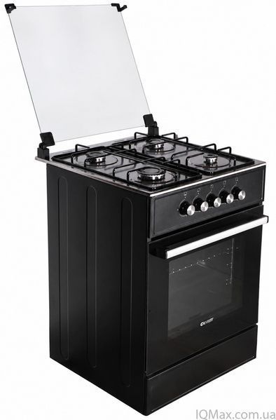 Плита газова з газовою духовкою Canrey CGK 6040S Black/Inox 85581 фото