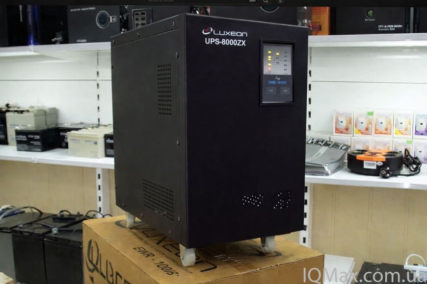 Безперебійник Luxeon UPS-8000ZX 86088 фото