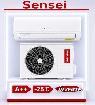 Інверторний кондиціонер низькотемпературний Sensei SAC-18SKWA/I ALASKA PRO 85773 фото
