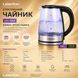 Електричний чайник скляний Liberton LEK-6809 86045 фото 2