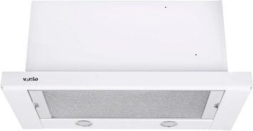 Кухонная вытяжка встроенная телескопическая Ventolux GARDA 60 WH (1300) SMD LED 81013 фото